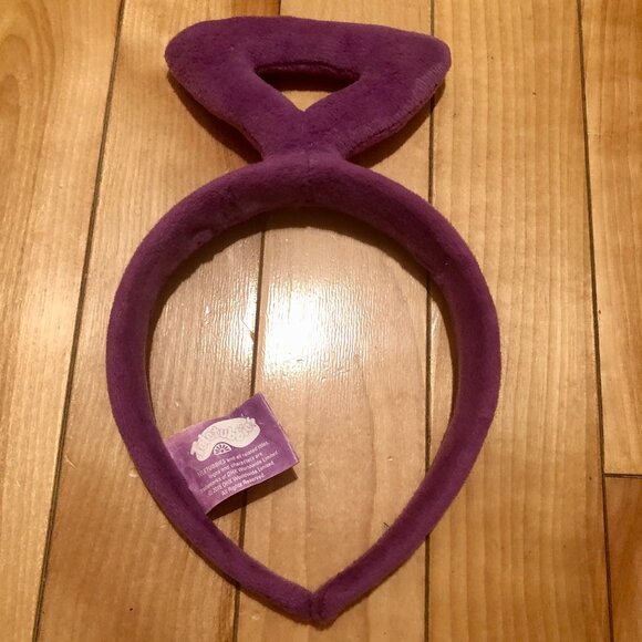 Teletubbies Tinky Winky Plush Headband DHX 2015 Halloween Costume Cosplay - Picture 1 of 2
